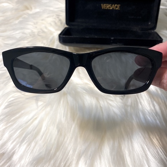 Gianni Versace Black Vintage Sunglasses main image 6